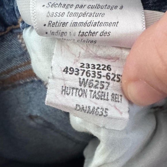PAIGE Colette button fly Crop Flare Size 25 - Picture 9 of 9